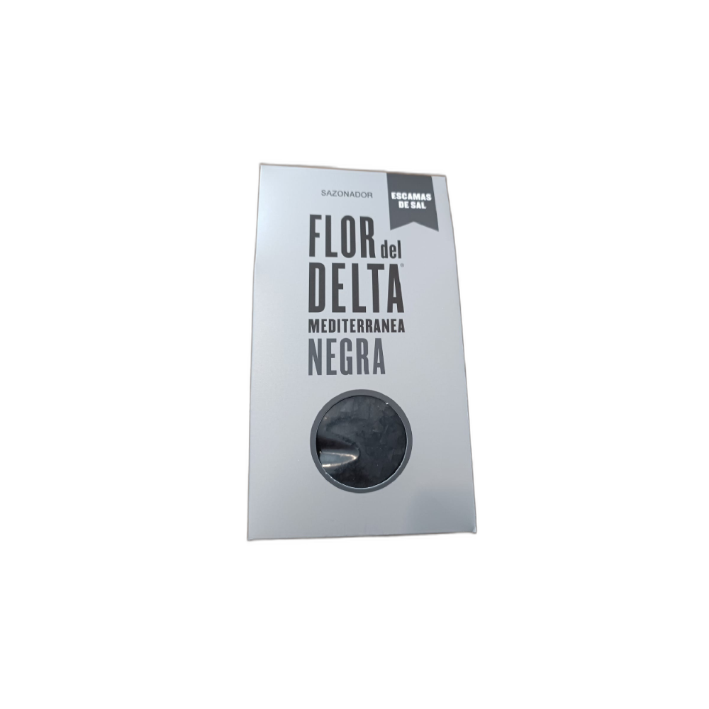 Sal Negra de Flor del Delta (125g)