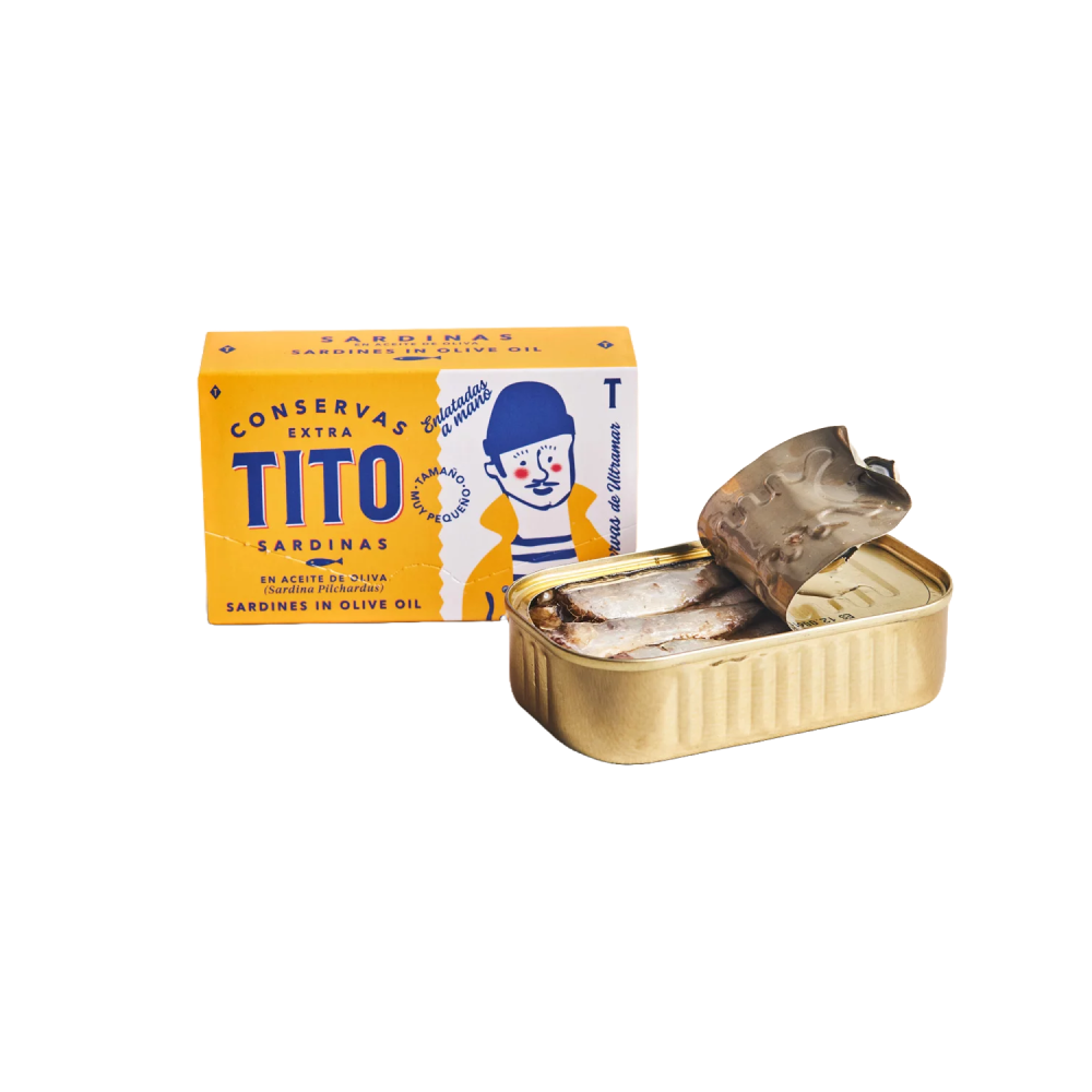 Tito Sardines en Oli d'Oliva