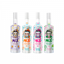 MEX Pack de Crema de Licores con Tequila (0,7L) 4x