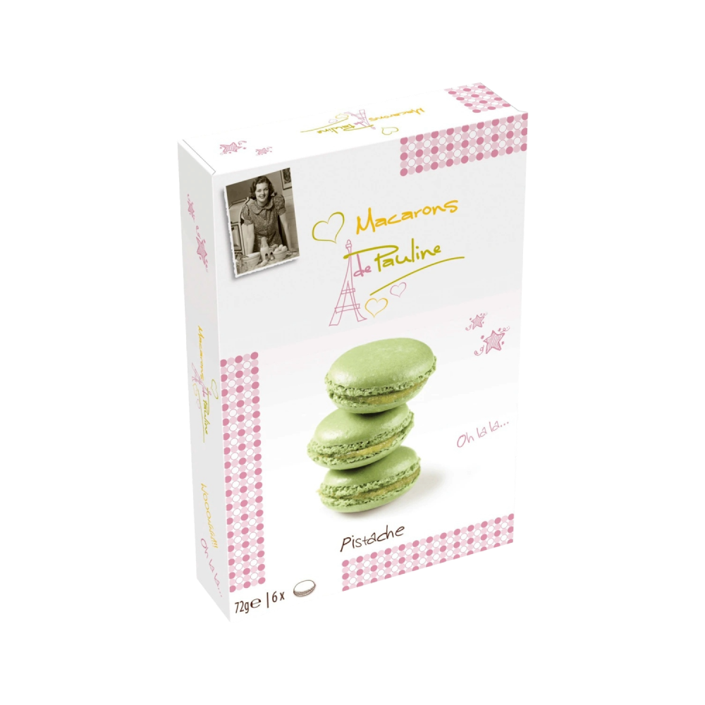 Macarons de Pauline Pistache (72 g)